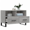 Meuble TV Sonoma gris 80x36x50 cm Bois d'ingénierie 