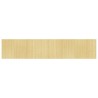 Cloison de séparation naturel clair 165x800 cm bambou 