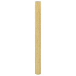 Cloison de séparation naturel clair 165x800 cm bambou 