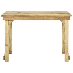Table de jardin 110x79x75 cm Bois de pin imprégné 
