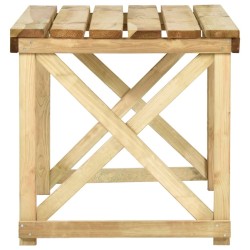 Table de jardin 110x79x75 cm Bois de pin imprégné 