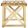 Table de jardin 110x79x75 cm Bois de pin imprégné 