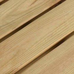 Table de jardin 110x79x75 cm Bois de pin imprégné 