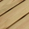 Table de jardin 110x79x75 cm Bois de pin imprégné 