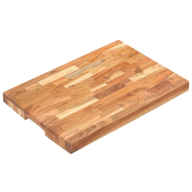 Planche à découper 50x35x4 cm Bois d'acacia massif Planche à découper 50x35x4 cm Bois d'acacia massif
