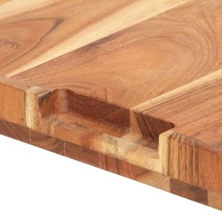 Planche à découper 50x35x4 cm Bois d'acacia massif 