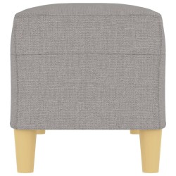 Banc Gris clair 100x35x41 cm Tissu 