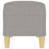 Banc Gris clair 100x35x41 cm Tissu 