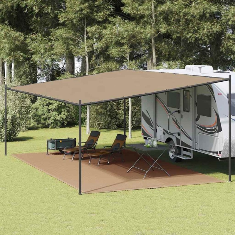 Tapis de tente 400x600 cm Taupe 