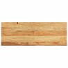 Marches d'escalier 2 pcs marron clair 70x25x2 cm chêne massif 