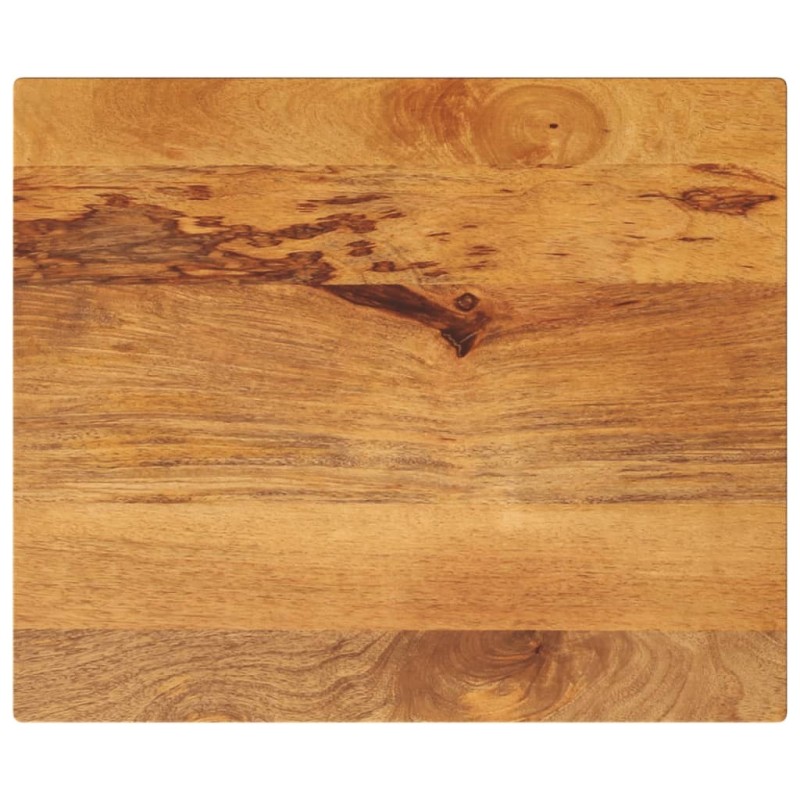Dessus de table 60x50x3,8 cm rectangulaire bois massif manguier Dessus de table 60x50x3,8 cm rectangulaire bois massif manguier