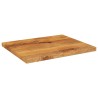 Dessus de table 60x50x3,8 cm rectangulaire bois massif manguier 