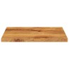 Dessus de table 60x50x3,8 cm rectangulaire bois massif manguier 