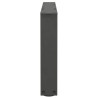 Pieds de table basse en forme de V, 2 pièces, anthracite, 50 x (30-31,3) cm, acier 