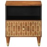 Table de chevet 40x33x46 cm Bois de manguier solide 