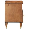 Table de chevet 40x33x46 cm Bois de manguier solide 