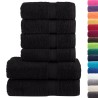 Ensemble de serviettes de qualité supérieure SOLUND 6 pcs noir 