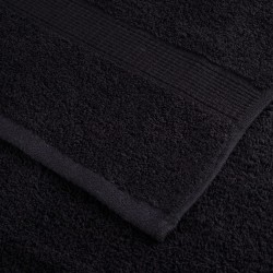 Ensemble de serviettes de qualité supérieure SOLUND 6 pcs noir 