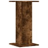 Supports pour plantes 2 pcs chêne fumé bois d'ingénierie 