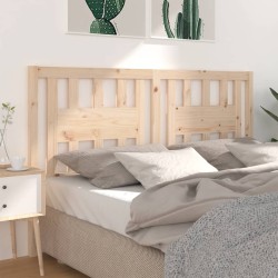 Tête de lit 146x4x100 cm Bois massif de pin 