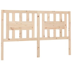 Tête de lit 146x4x100 cm Bois massif de pin 