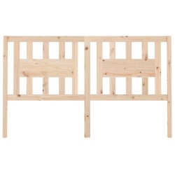 Tête de lit 146x4x100 cm Bois massif de pin 