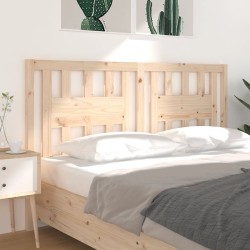 Tête de lit 146x4x100 cm Bois massif de pin 