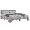 Cadre de lit sans matelas sonoma gris 160x200 cm 