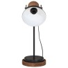Lampe de bureau 25 W noir 17x17x50 cm E27 