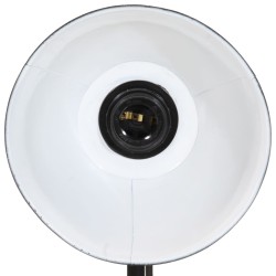 Lampe de bureau 25 W noir 17x17x50 cm E27 