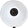 Lampe de bureau 25 W noir 17x17x50 cm E27 