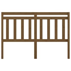 Tête de lit Marron miel 166x4x100 cm Bois massif de pin 