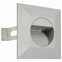 Appliques murales LED d'extérieur 6 pcs 5 W Argenté Carré 