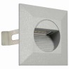 Appliques murales LED d'extérieur 6 pcs 5 W Argenté Carré 