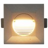 Appliques murales LED d'extérieur 6 pcs 5 W Argenté Carré 