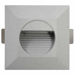Appliques murales LED d'extérieur 6 pcs 5 W Argenté Carré 