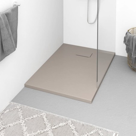 Receveur de douche SMC Marron 100x70 cm 