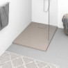 Receveur de douche SMC Marron 100x70 cm 