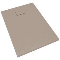 Receveur de douche SMC Marron 100x70 cm 