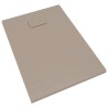 Receveur de douche SMC Marron 100x70 cm 