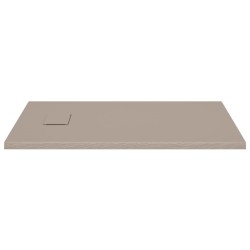 Receveur de douche SMC Marron 100x70 cm 