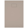 Receveur de douche SMC Marron 100x70 cm 