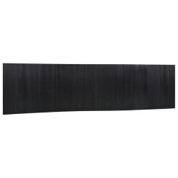Cloison de séparation noir 165x800 cm bambou 