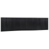Cloison de séparation noir 165x800 cm bambou 