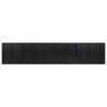 Cloison de séparation noir 165x800 cm bambou 