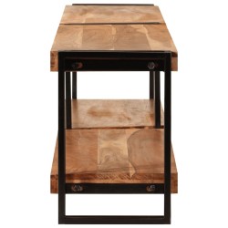 Meuble TV 200x30x40 cm bois d'acacia massif 
