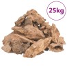 Pierres à lave 25 kg marron 1-10 cm 
