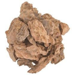 Pierres à lave 25 kg marron 1-10 cm 