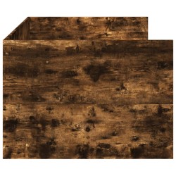 Lit de jour avec tiroirs sans matelas chêne fumé 100x200 cm 