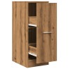 Armoire d'apothicaire chêne artisanal bois d'ingénierie 